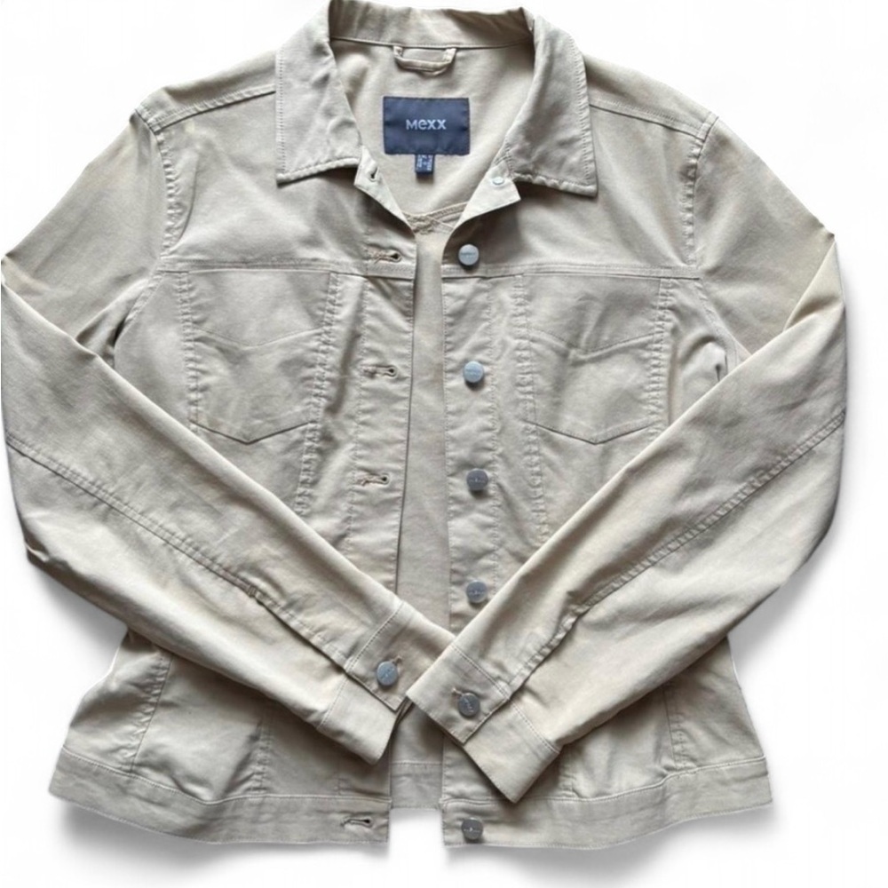 Mexx Women's Beige Jean Jacket